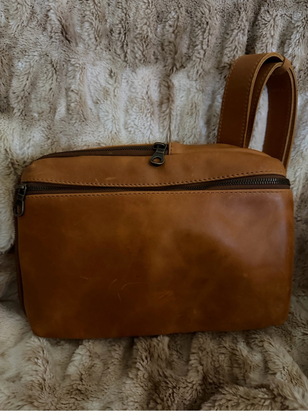 Leather Sling Bag - Parker Clay